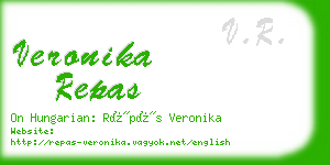 veronika repas business card